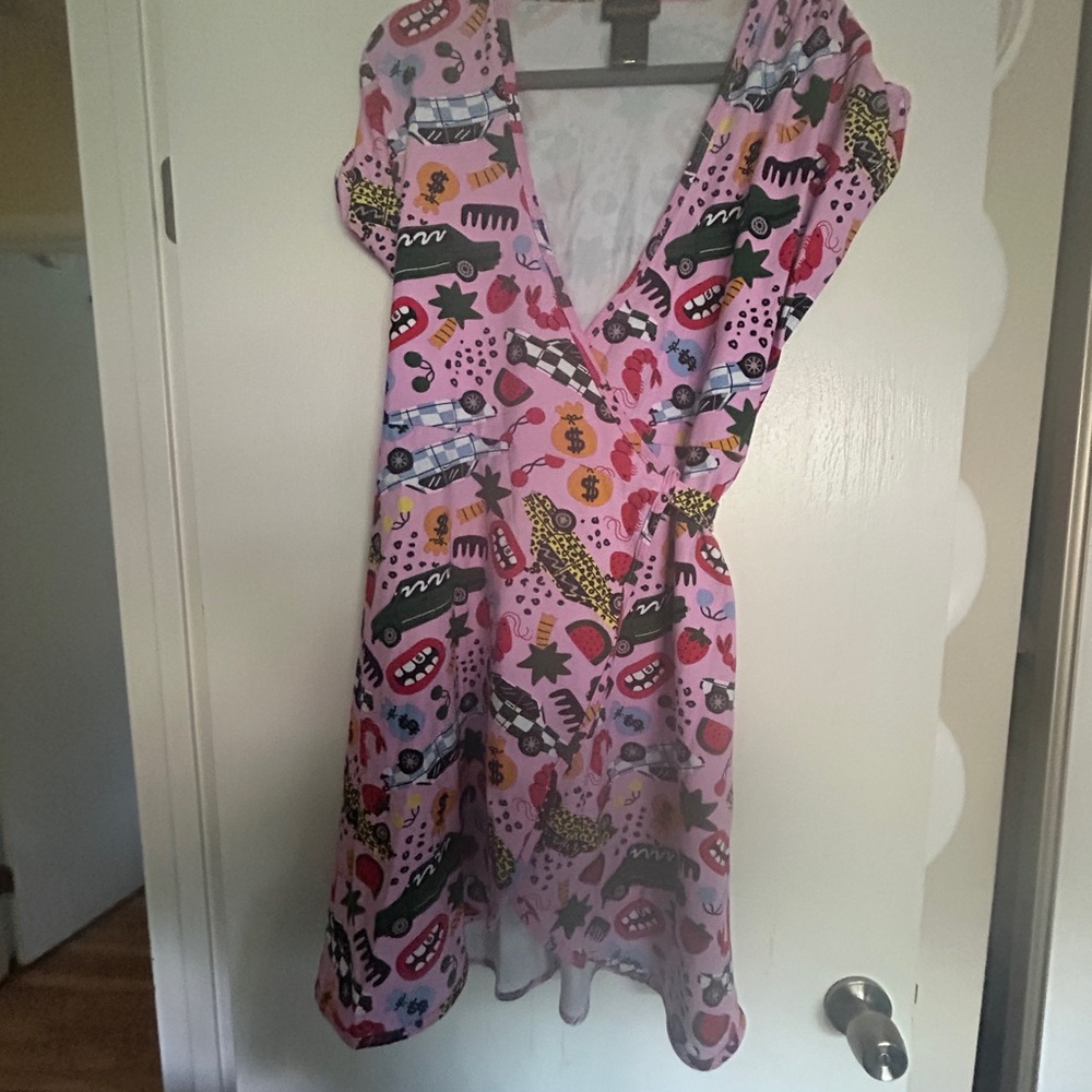 Nooworks Patterned Wrap Dress